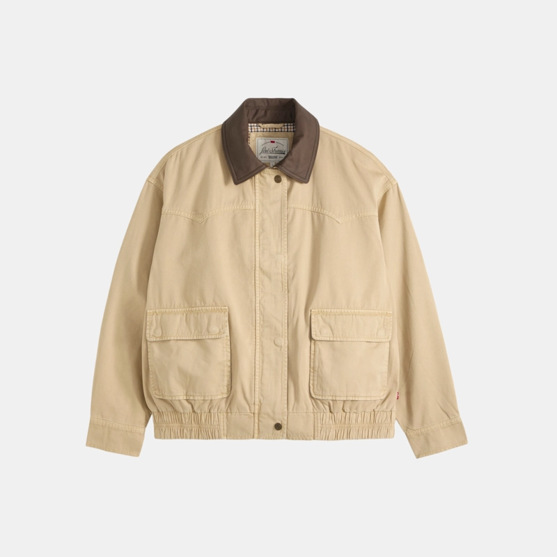 CHAQUETA MUJER WINNIE WESTERN DAD BEIGE LEVIS 006RT-0003 - 3