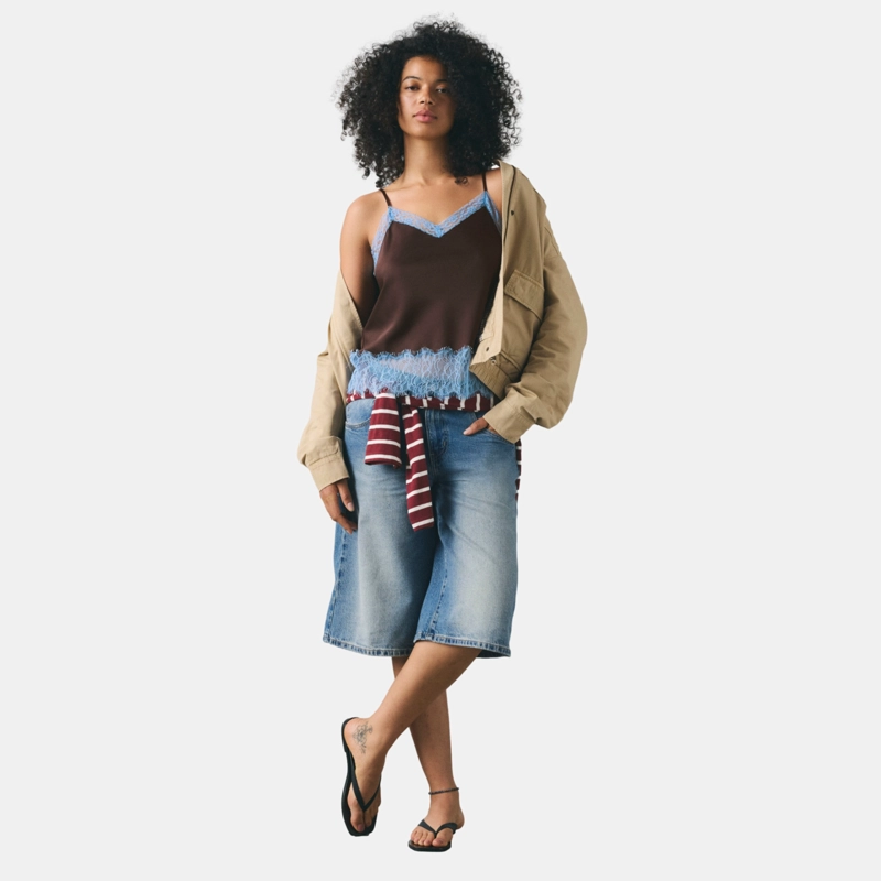 CHAQUETA MUJER WINNIE WESTERN DAD BEIGE LEVIS 006RT-0003 - 4
