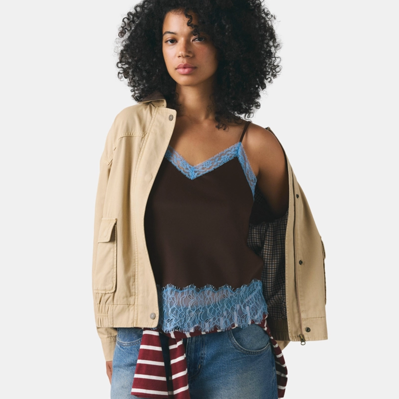 CHAQUETA MUJER WINNIE WESTERN DAD BEIGE LEVIS 006RT-0003 - 5
