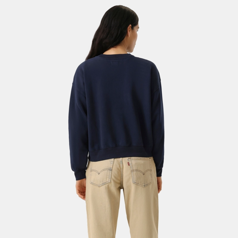 POLERON MUJER VINTAGE BOXY CREW AZUL LEVIS 005OZ-0037 - 3