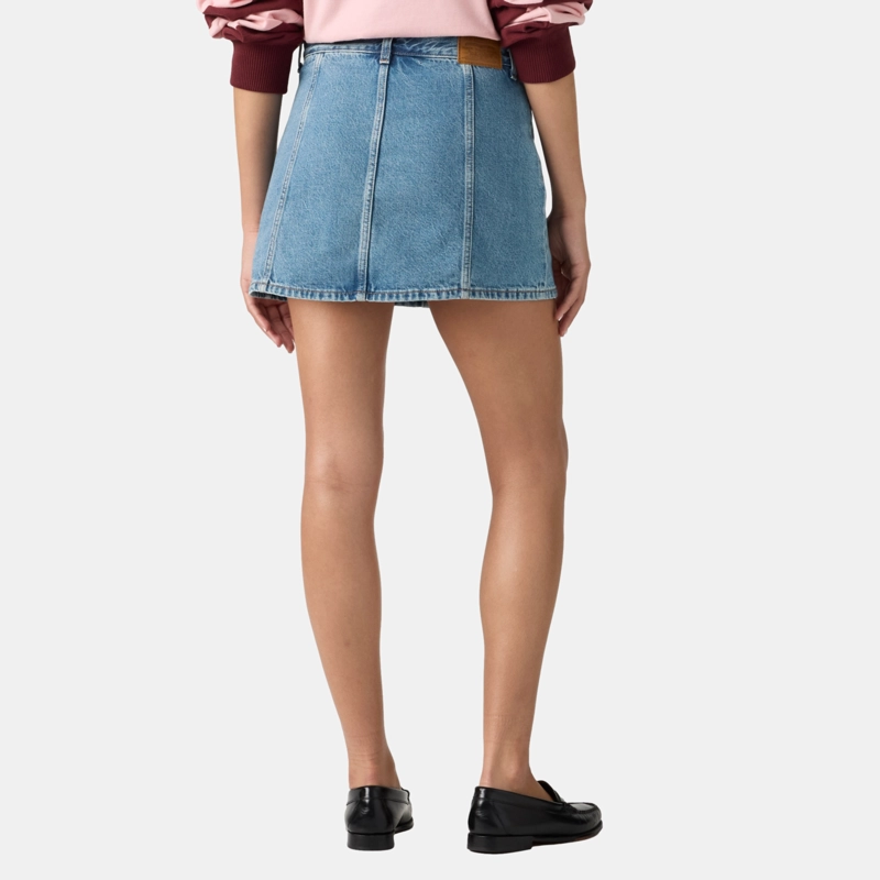 FALDA MUJER BUTTON FRONT SKORT AZUL LEVIS 005NA-0000 - 3