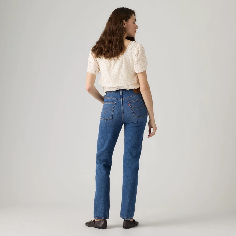 JEANS MUJER 501 FOR WOMEN AZUL LEVIS 12501-0682 - 4