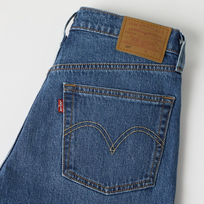JEANS MUJER 501 FOR WOMEN AZUL LEVIS 12501-0682 - 5