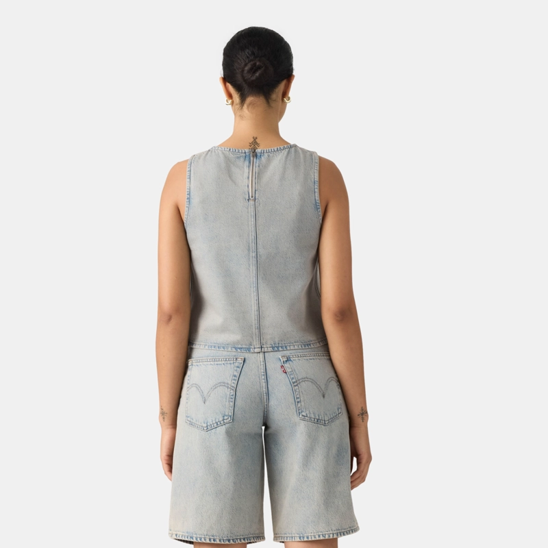 BLUSA MUJER DENIM SHELL GRIS LEVIS 0082R-0001 - 2