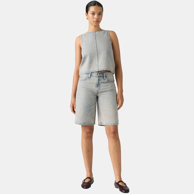 BLUSA MUJER DENIM SHELL GRIS LEVIS 0082R-0001 - 4