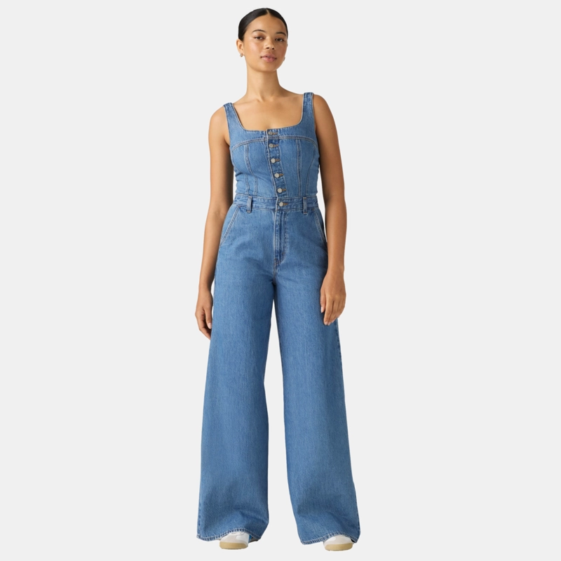 VESTIDO MUJER AUDRA SEAMED JUMPSUIT AZUL LEVIS 0082Z-0001 - 1