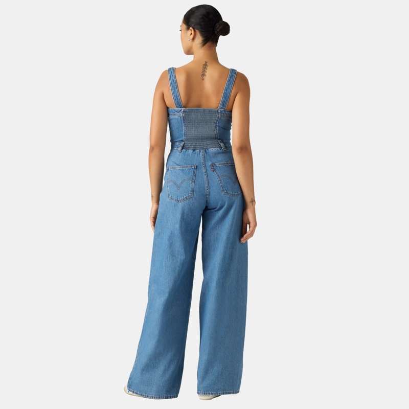 VESTIDO MUJER AUDRA SEAMED JUMPSUIT AZUL LEVIS 0082Z-0001 - 4