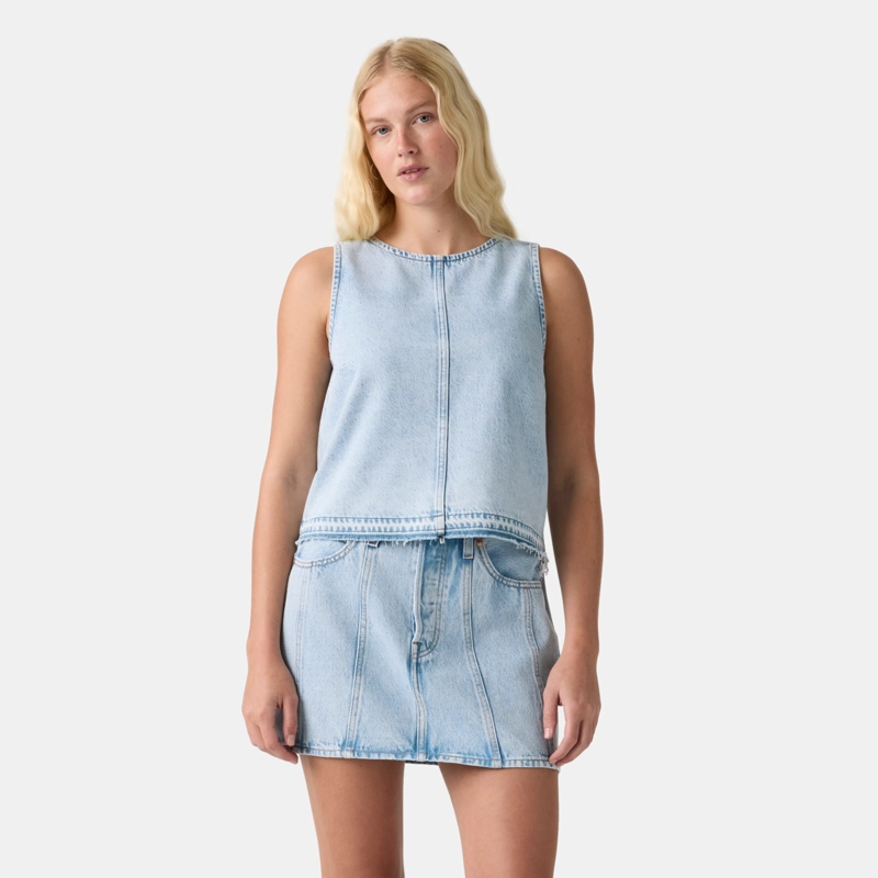 BLUSA MUJER DENIM SHELL AZUL LEVIS 0082R-0000 - 1