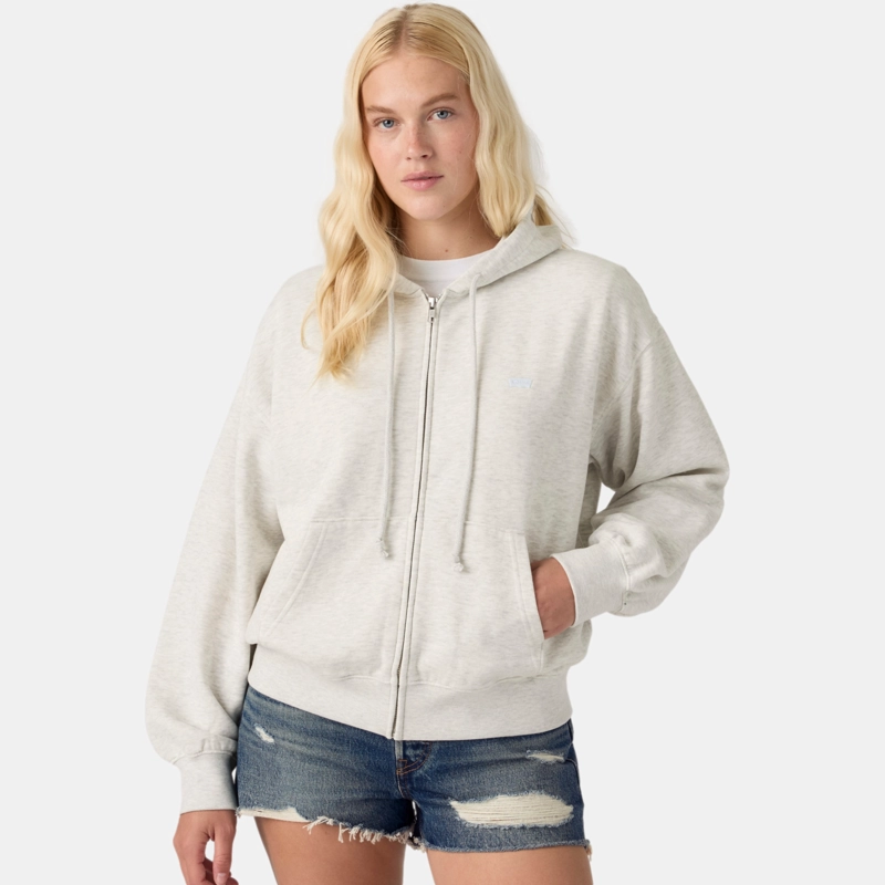 POLERON MUJER EVERYDAY FULL ZIP HOODIE GRIS LEVIS 0082L-0005 - 3