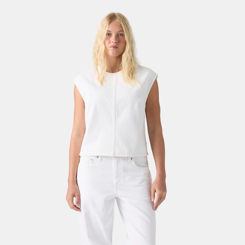 BLUSA MUJER DENIM TEE BLANCO LEVIS 008AG-0002 - 1