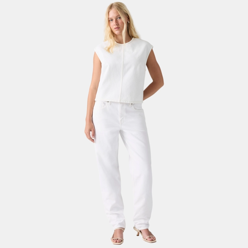 BLUSA MUJER DENIM TEE BLANCO LEVIS 008AG-0002 - 4