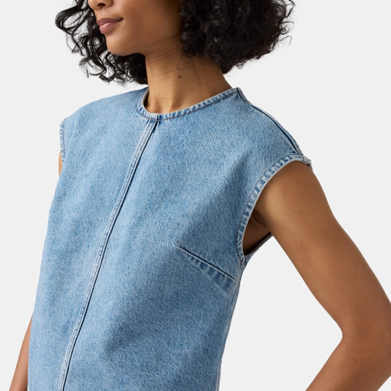 BLUSA MUJER DENIM TEE AZUL LEVIS 008AG-0000 - 3