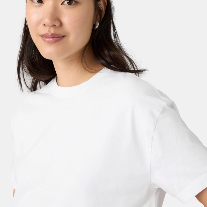 POLERA MUJER CROPPED ANYDAY TEE BLANCO LEVIS 0087V-0000 - 4