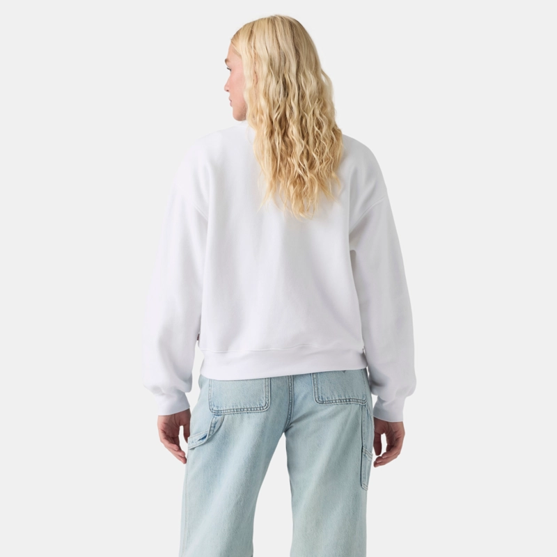 POLERON MUJER EVERYDAY CREW 2.0 BLANCO LEVIS 008CG-0016 - 2