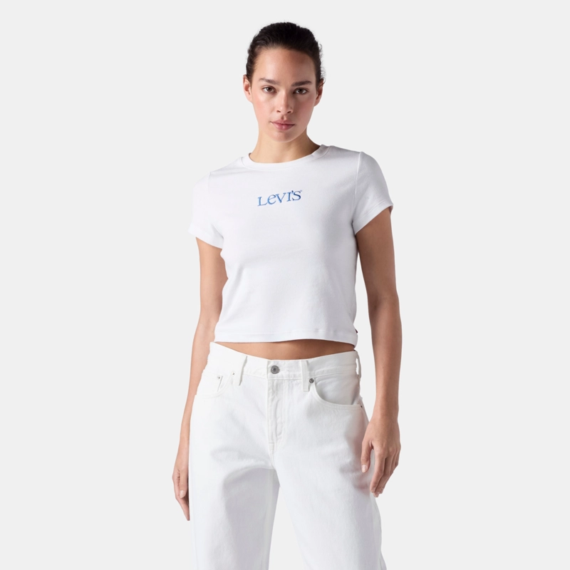 POLERA MUJER ESSENTIAL BABY TEE BLANCO LEVIS 008CH-0000 - 1