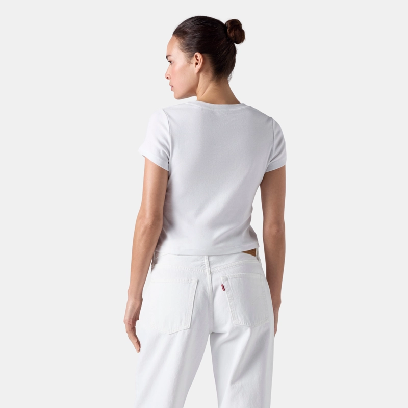 POLERA MUJER ESSENTIAL BABY TEE BLANCO LEVIS 008CH-0000 - 2