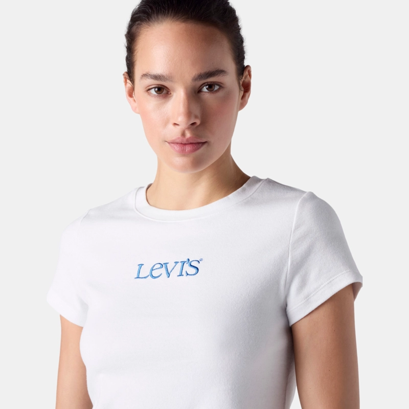 POLERA MUJER ESSENTIAL BABY TEE BLANCO LEVIS 008CH-0000 - 4