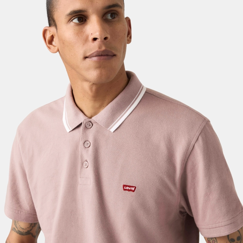 POLERA HOMBRE POLO ROSADO LEVIS 35883-0413 - 4