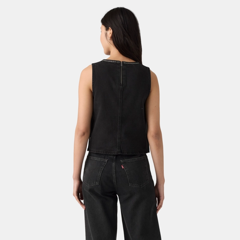 BLUSA MUJER RHINESTONE DENIM SHELL NEGRO LEVIS 008DY-0000 - 2
