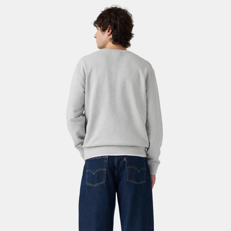 POLERON HOMBRE THE ORIGINAL CREW GRIS LEVIS 35909-0082 - 2