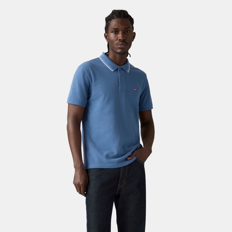 POLERA HOMBRE POLO AZUL LEVIS 35883-0414 - 1
