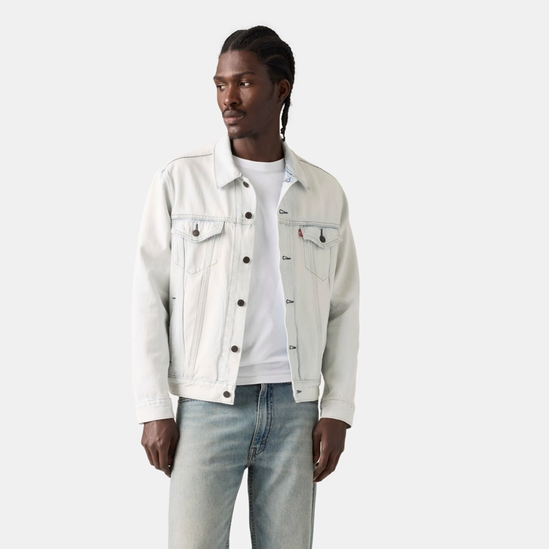 CHAQUETA HOMBRE THE TRUCKER JACKET CELESTE LEVIS 72334-0812 - 1