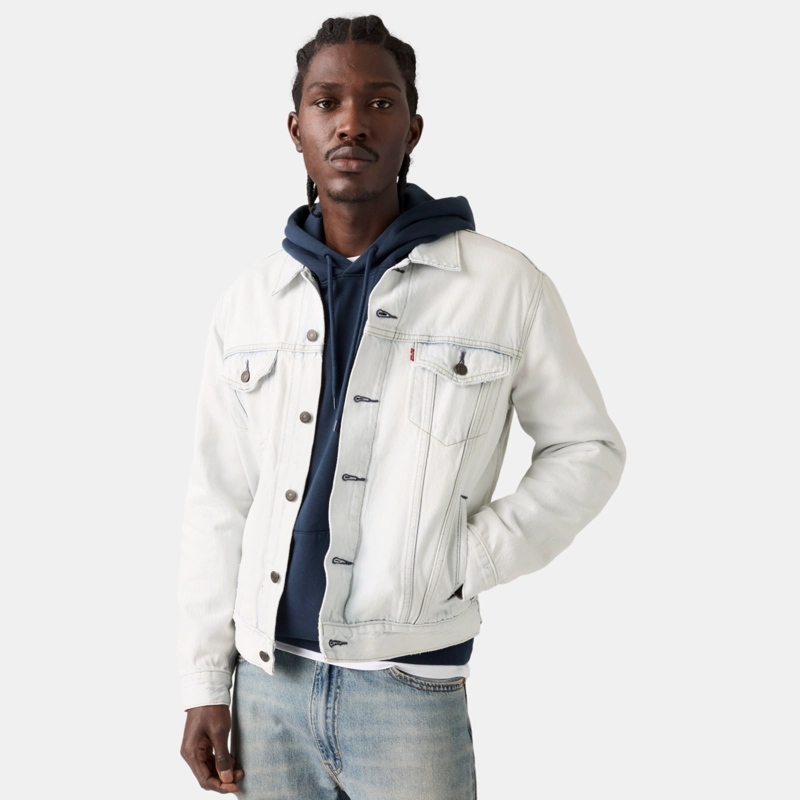 CHAQUETA HOMBRE THE TRUCKER JACKET CELESTE LEVIS 72334-0812 - 3