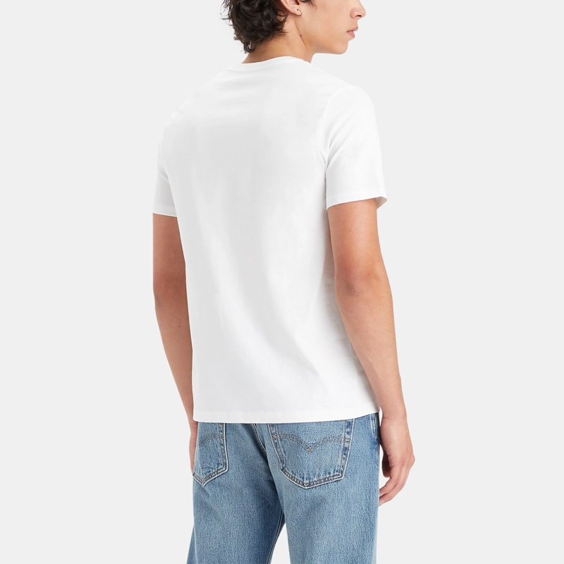 POLERA HOMBRE CLASSIC V NECK TEE BLANCO LEVIS A7280-0000 - 2