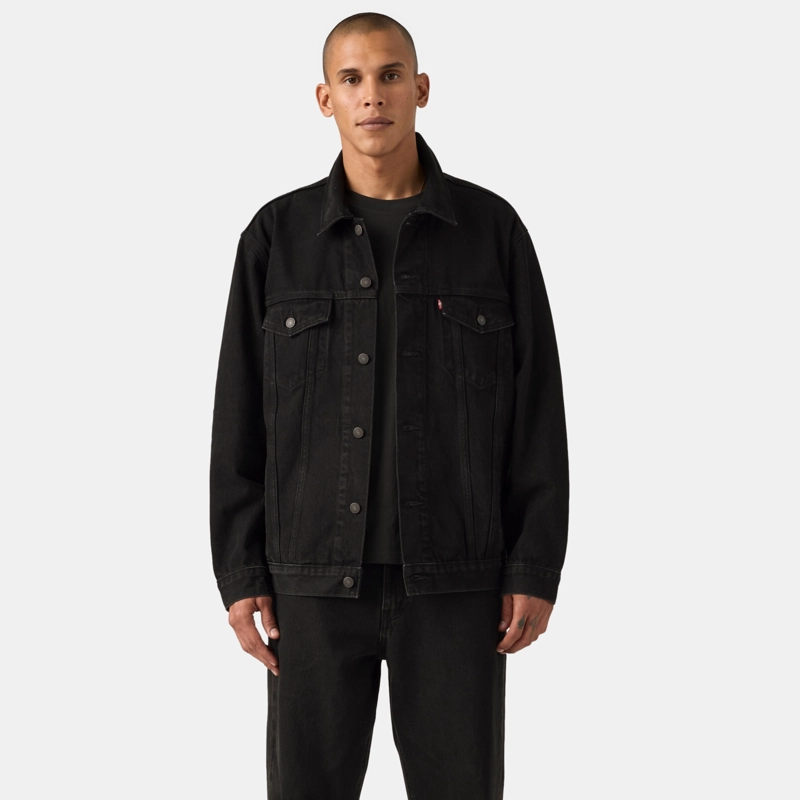 CHAQUETA HOMBRE RELAXED FIT TRUCKER NEGRO LEVIS A5782-0106 - 1