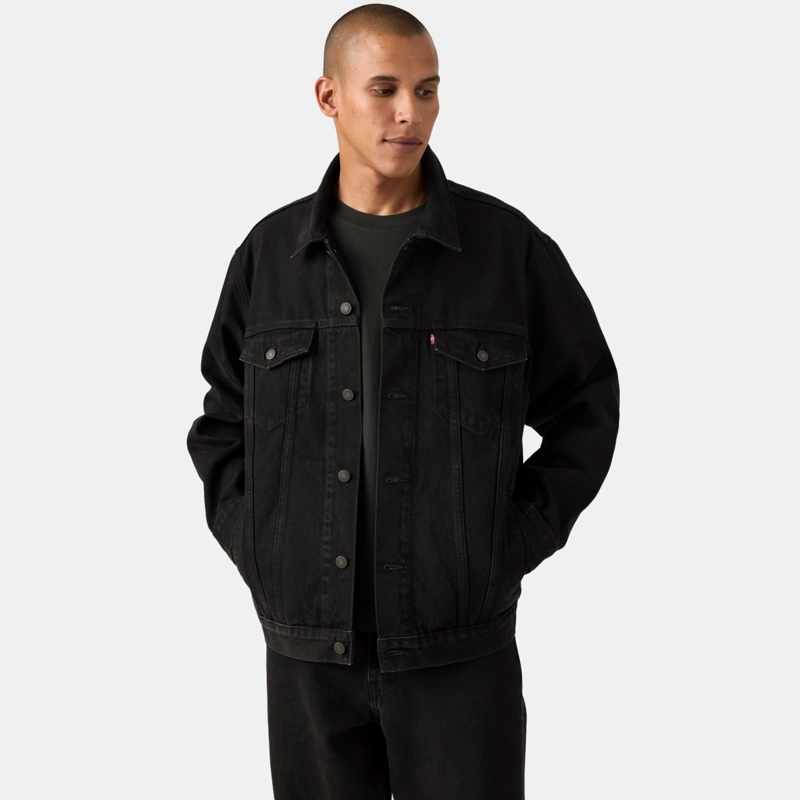 CHAQUETA HOMBRE RELAXED FIT TRUCKER NEGRO LEVIS A5782-0106 - 3
