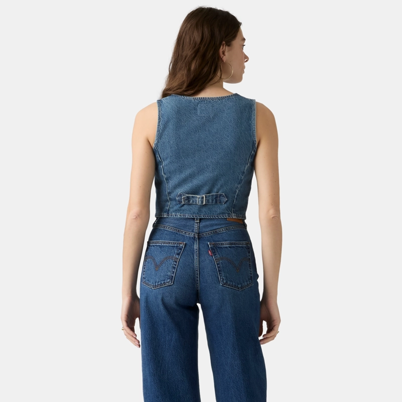 VEST MUJER TAILORED DENIM AZUL LEVIS A8749-0018 - 2
