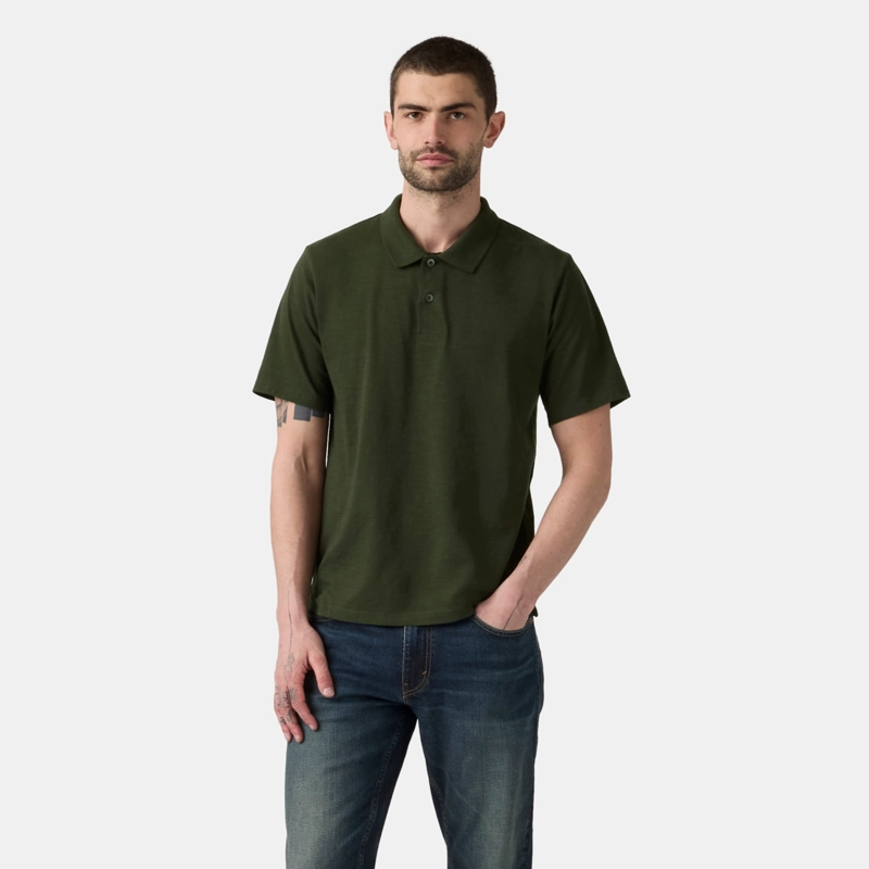 POLERA HOMBRE MERRITT JERSEY POLO VERDE LEVIS 003O8-0027 XL