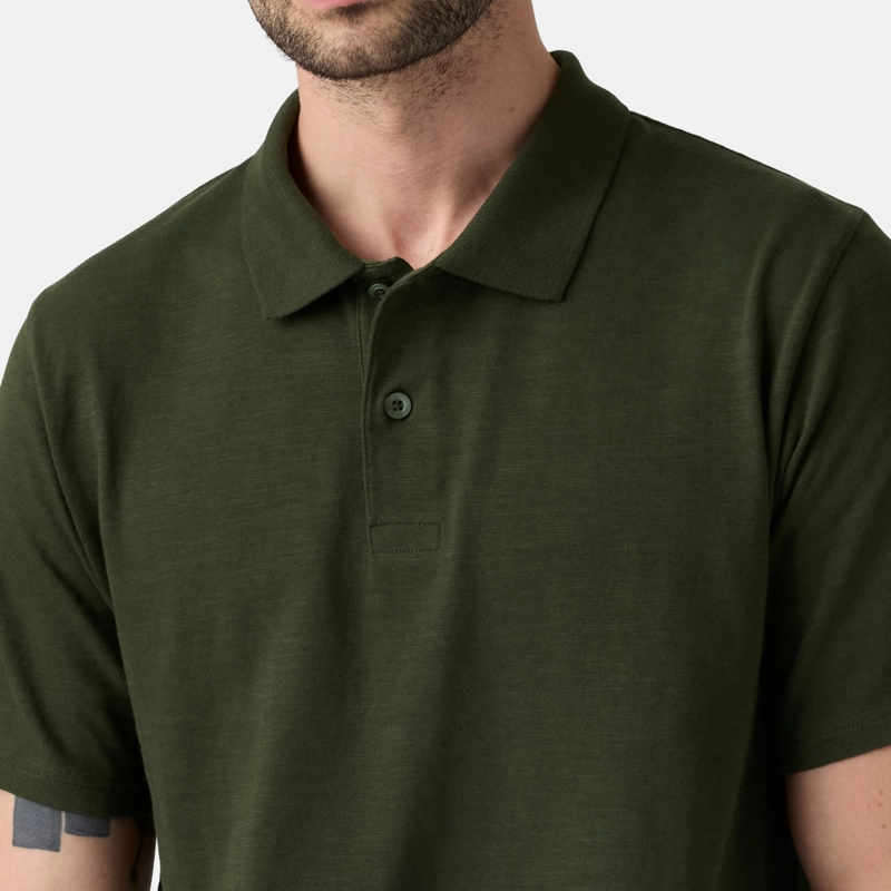 POLERA HOMBRE MERRITT JERSEY POLO VERDE LEVIS 003O8-0027 - 4