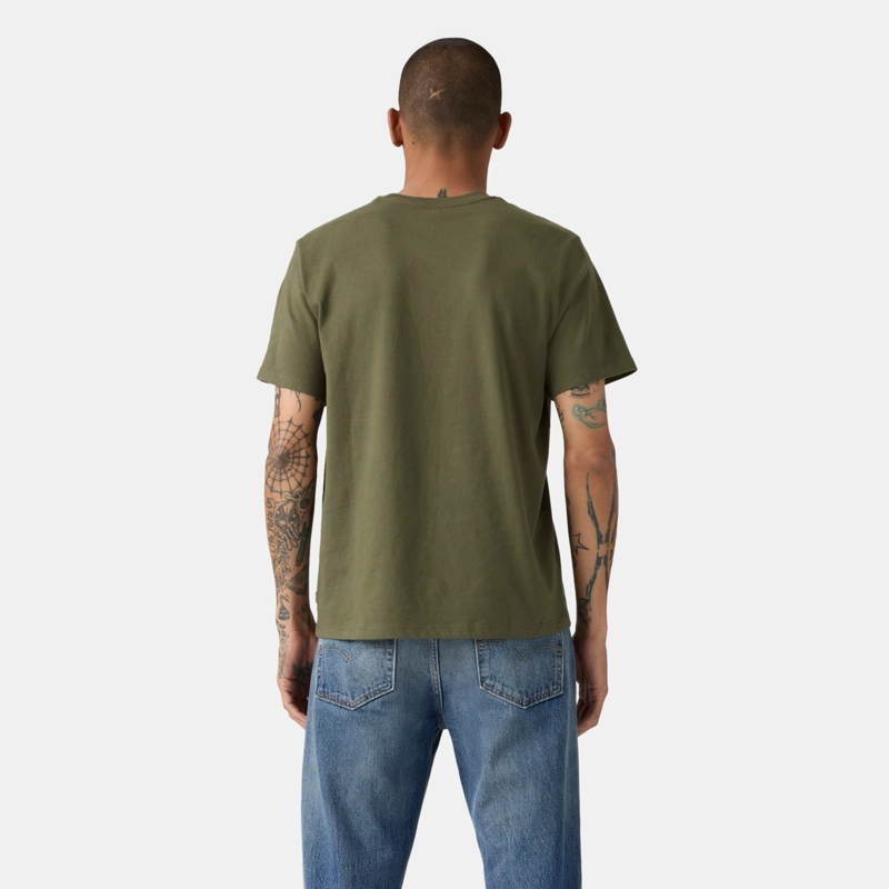 POLERA HOMBRE GRAPHIC CREWNECK TEE VERDE LEVIS 22491-2184 - 2