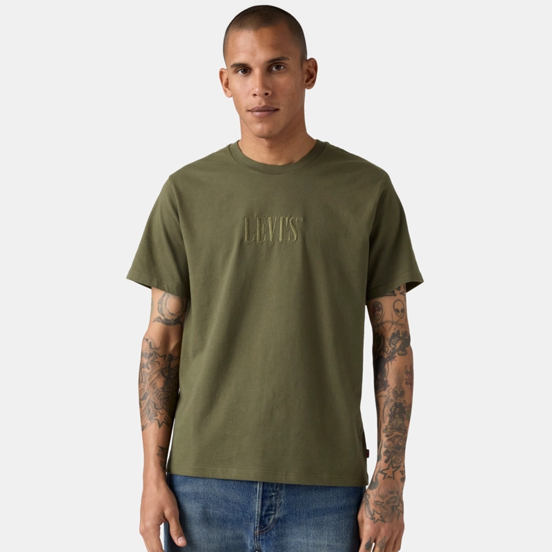 POLERA HOMBRE GRAPHIC CREWNECK TEE VERDE LEVIS 22491-2184 - 3