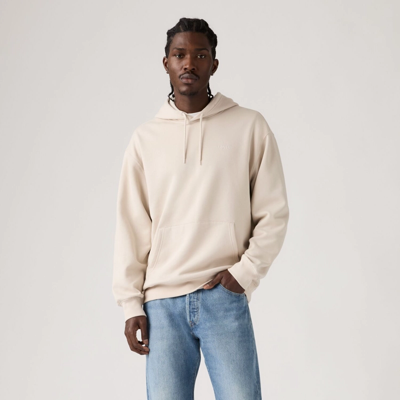 POLERON HOMBRE SWEATS HOODIE BEIGE LEVIS A2635-0094 - 1