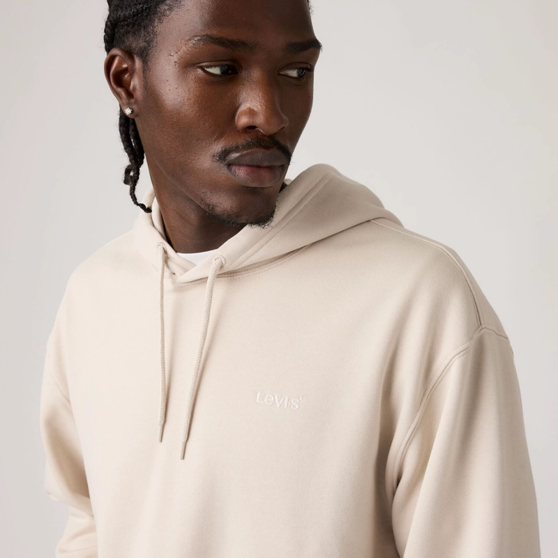 POLERON HOMBRE SWEATS HOODIE BEIGE LEVIS A2635-0094 - 4