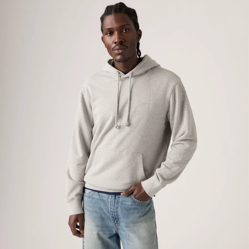 POLERON HOMBRE THE ORIGINAL HOODIE GRIS LEVIS 34581-0063 - 3