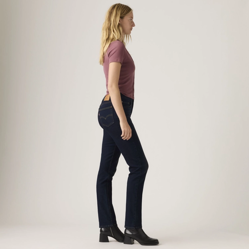 JEANS MUJER 724 HIGH RISE STRAIGHT AZUL LEVIS 18883-0456 - 3