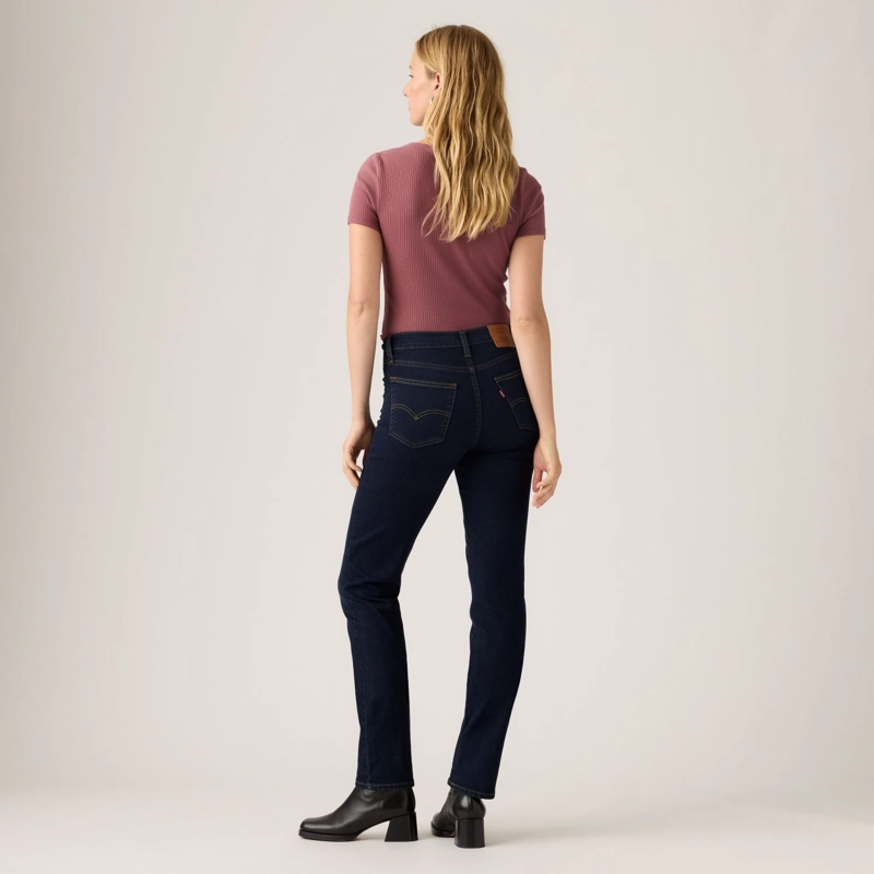 JEANS MUJER 724 HIGH RISE STRAIGHT AZUL LEVIS 18883-0456 - 4