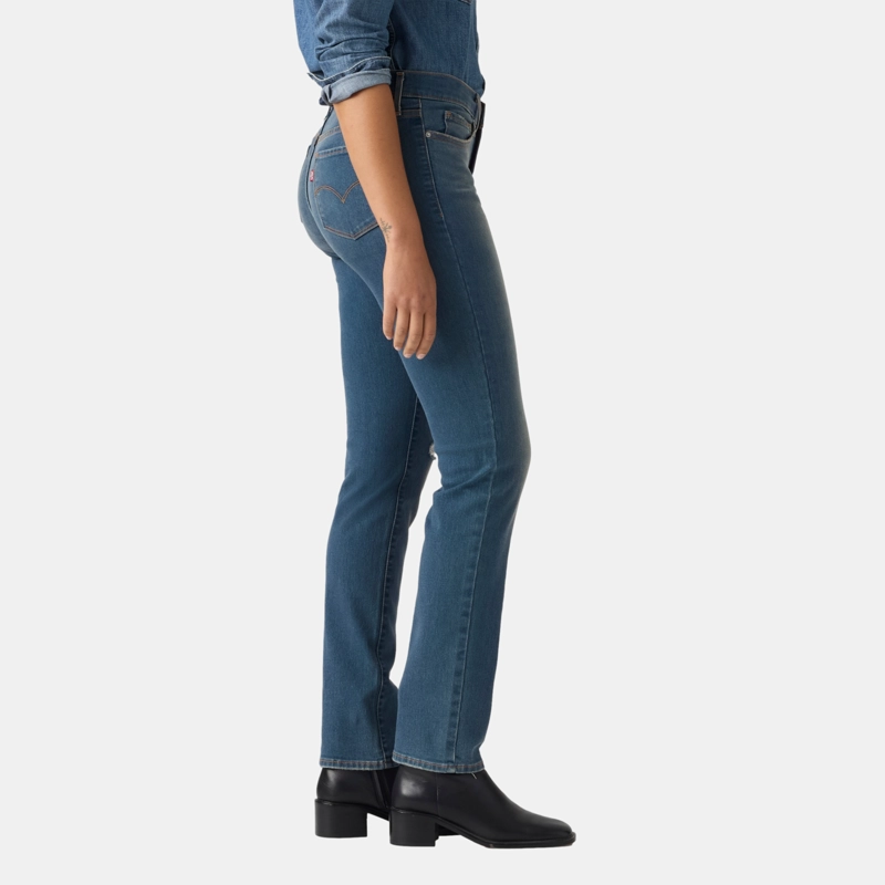 JEANS MUJER 314 SHAPING STRAIGHT AZUL LEVIS 19631-0330 - 3
