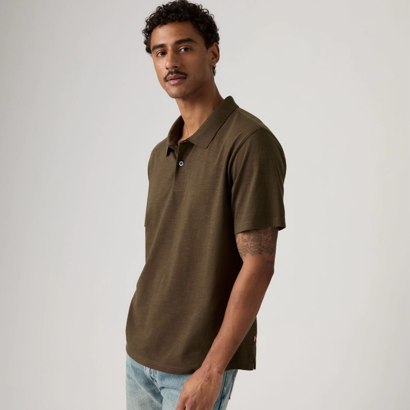 POLERA HOMBRE MERRITT JERSEY POLO CAFE  LEVIS 003O8-0031 - 3