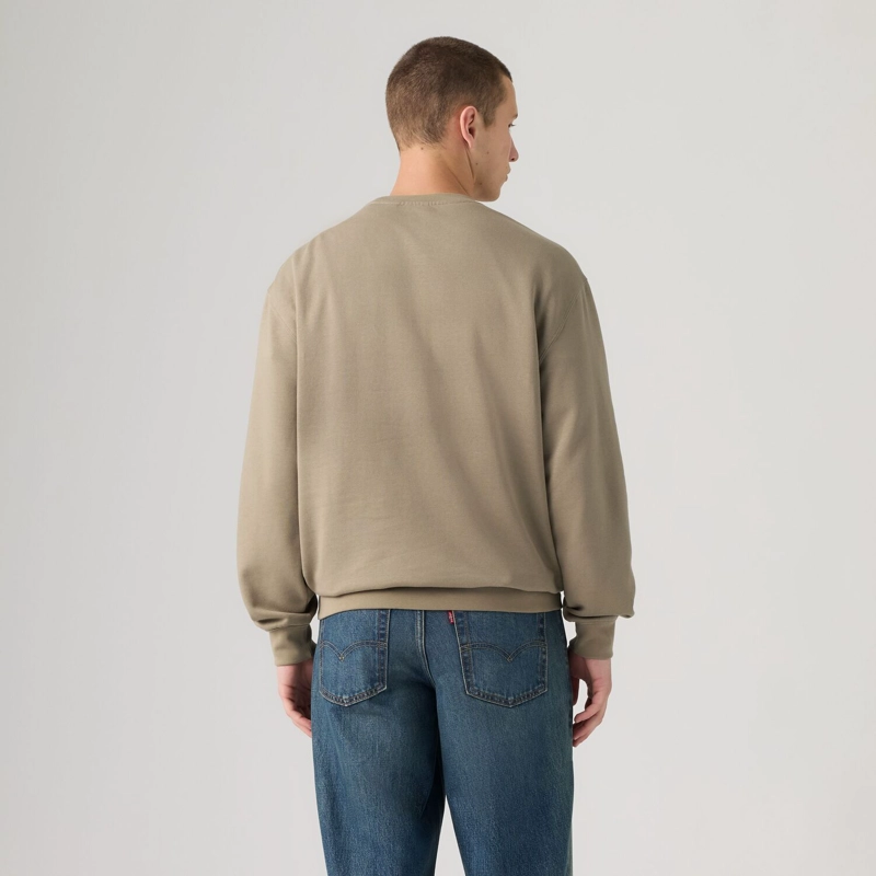 POLERON HOMBRE RELAXD GRAPHIC CREW CAFE  LEVIS 38712-0520 - 2