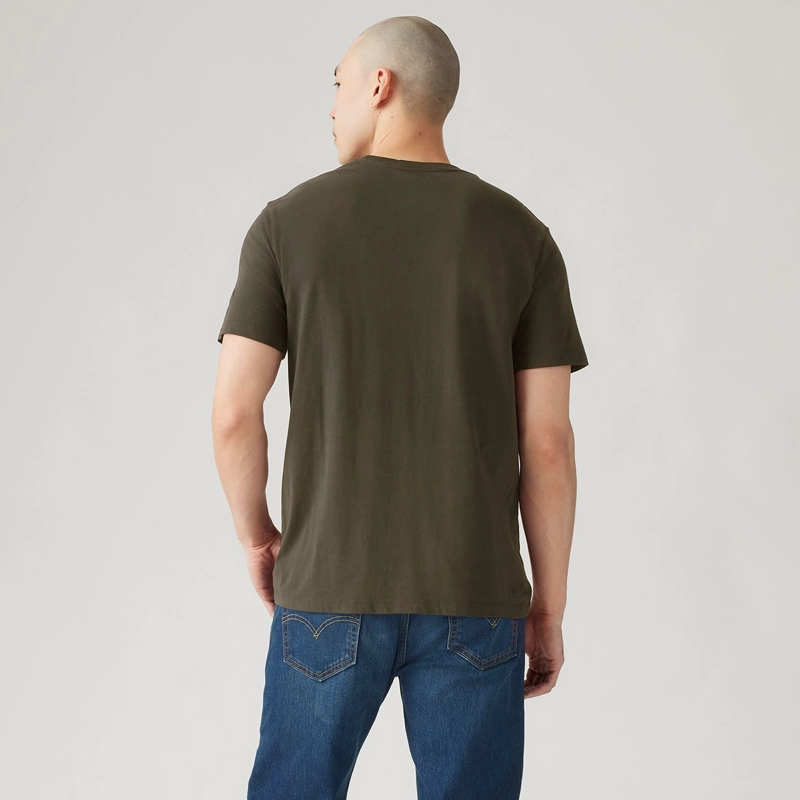POLERA HOMBRE CLASSIC TEE VERDE LEVIS A8599-0002 - 2