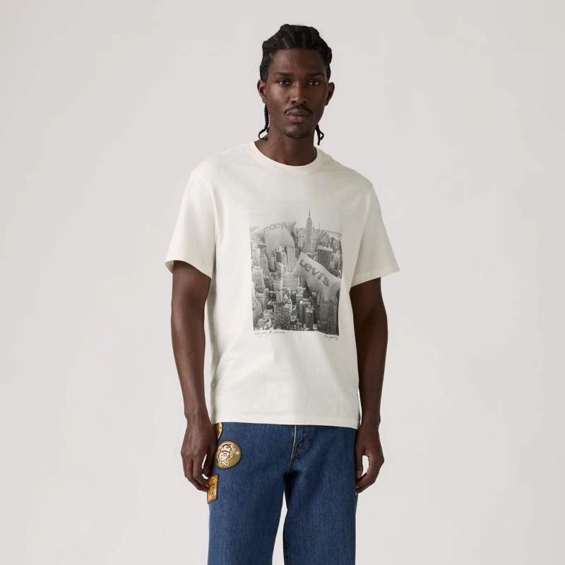 POLERA HOMBRE RELAXED FIT TEE BEIGE LEVIS 16143-2637 - 1