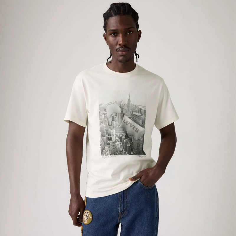 POLERA HOMBRE RELAXED FIT TEE BEIGE LEVIS 16143-2637 - 3