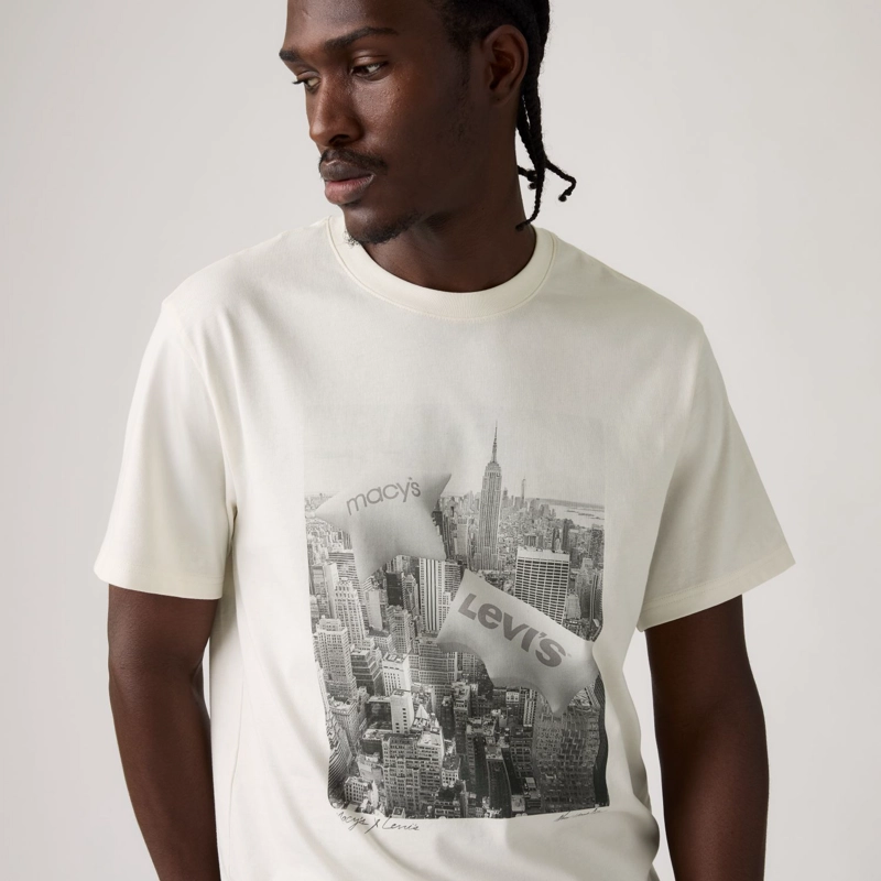 POLERA HOMBRE RELAXED FIT TEE BEIGE LEVIS 16143-2637 - 4