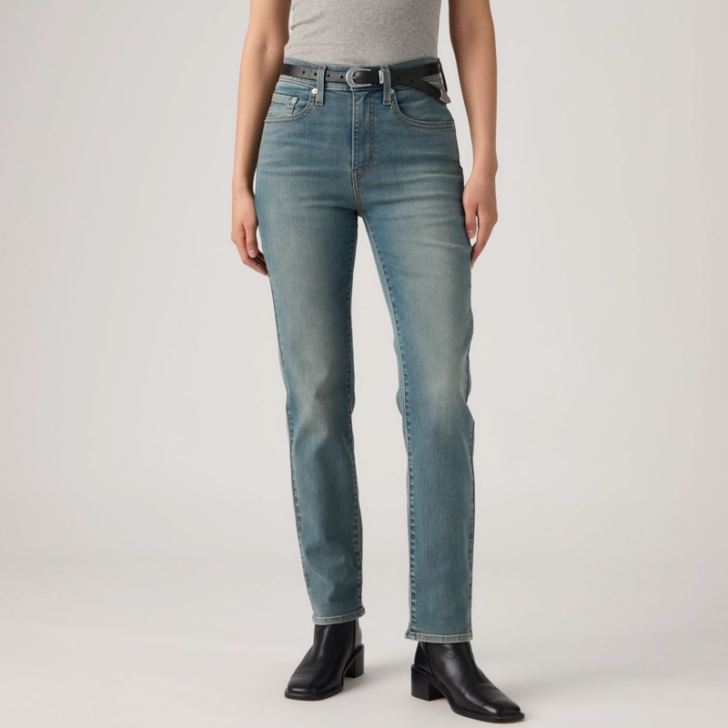 JEANS MUJER 724 HIGH RISE STRAIGHT AZUL LEVIS 18883-0485 - 1