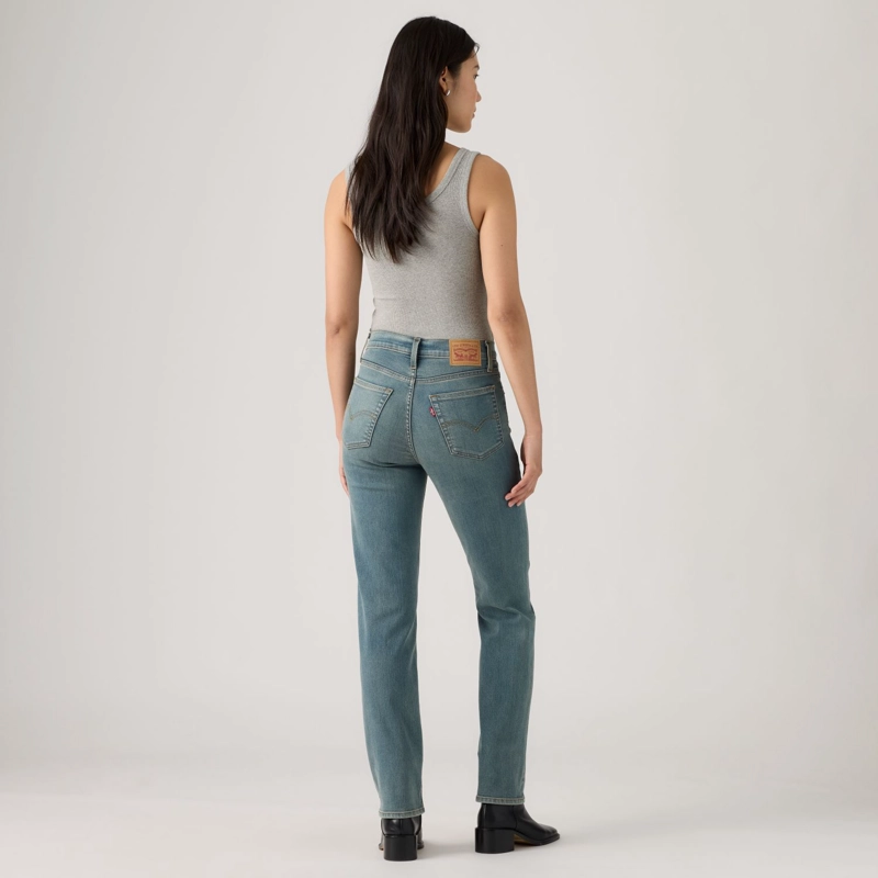 JEANS MUJER 724 HIGH RISE STRAIGHT AZUL LEVIS 18883-0485 - 4