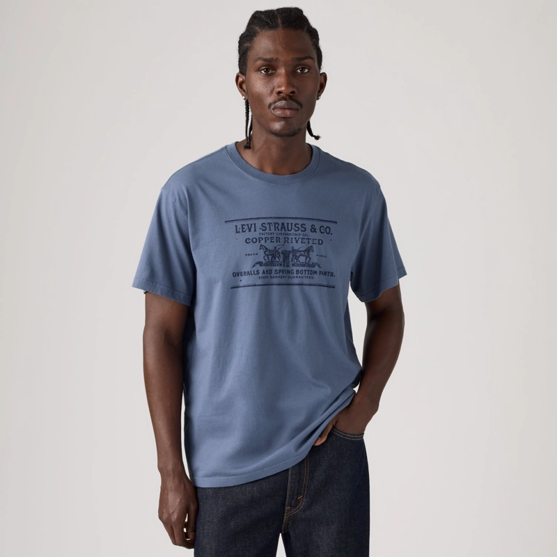 POLERA HOMBRE RELAXED FIT TEE AZUL LEVIS 16143-2680 - 3